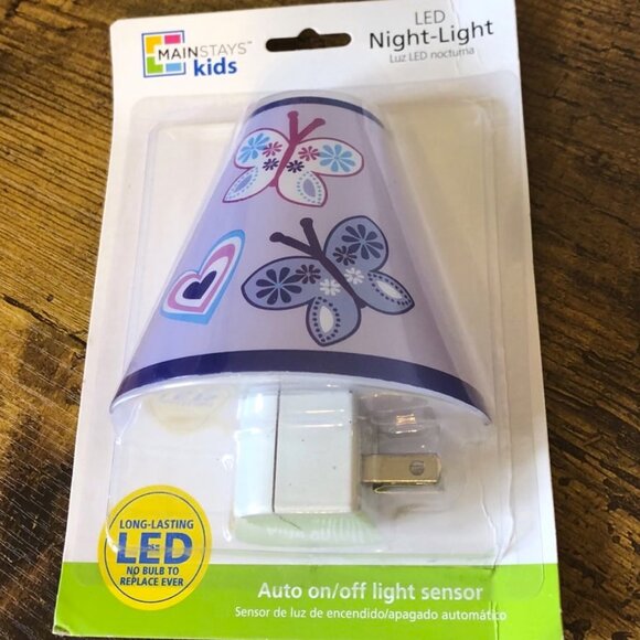 Mainstays Ms Butterfly LED Nightlight - Picture 1 of 5